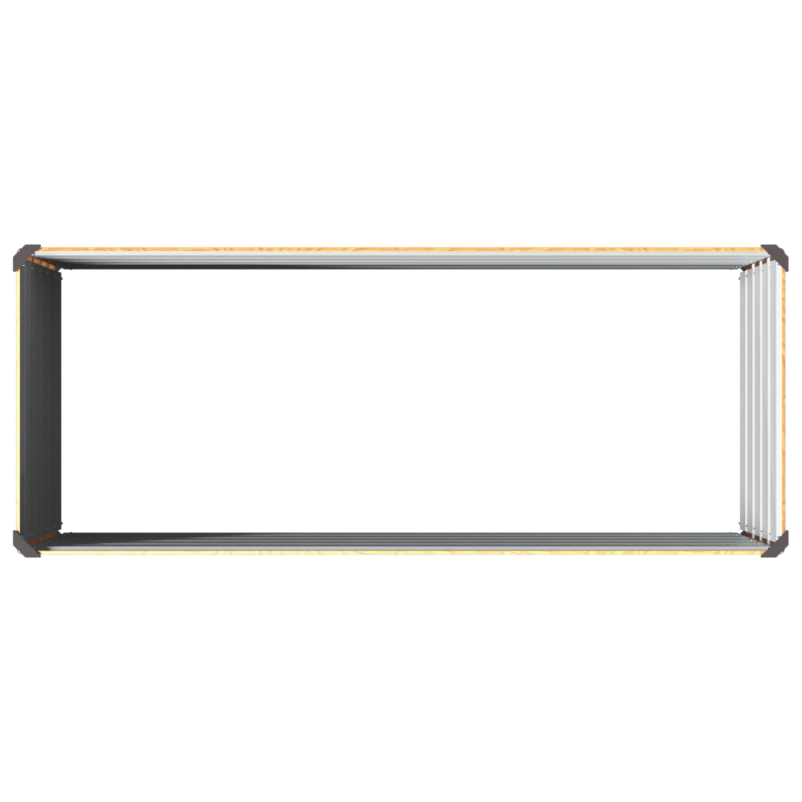 vidaXL Podniesione Łóżko Ogrodowe naturalny 100 x 40 x 55 cm