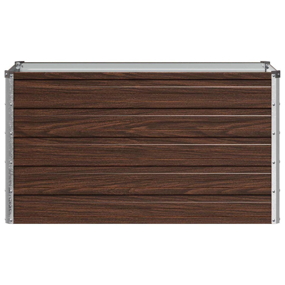 vidaXL Podniesione Łóżko Ogrodowe Czarny 100 x 40 x 55 cm