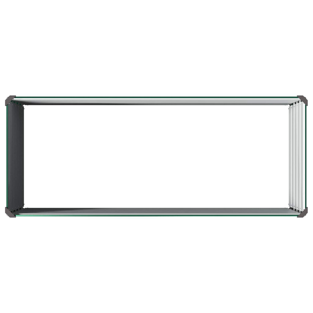 vidaXL Podniesione Łóżko Ogrodowe zielony 100 x 40 x 55 cm