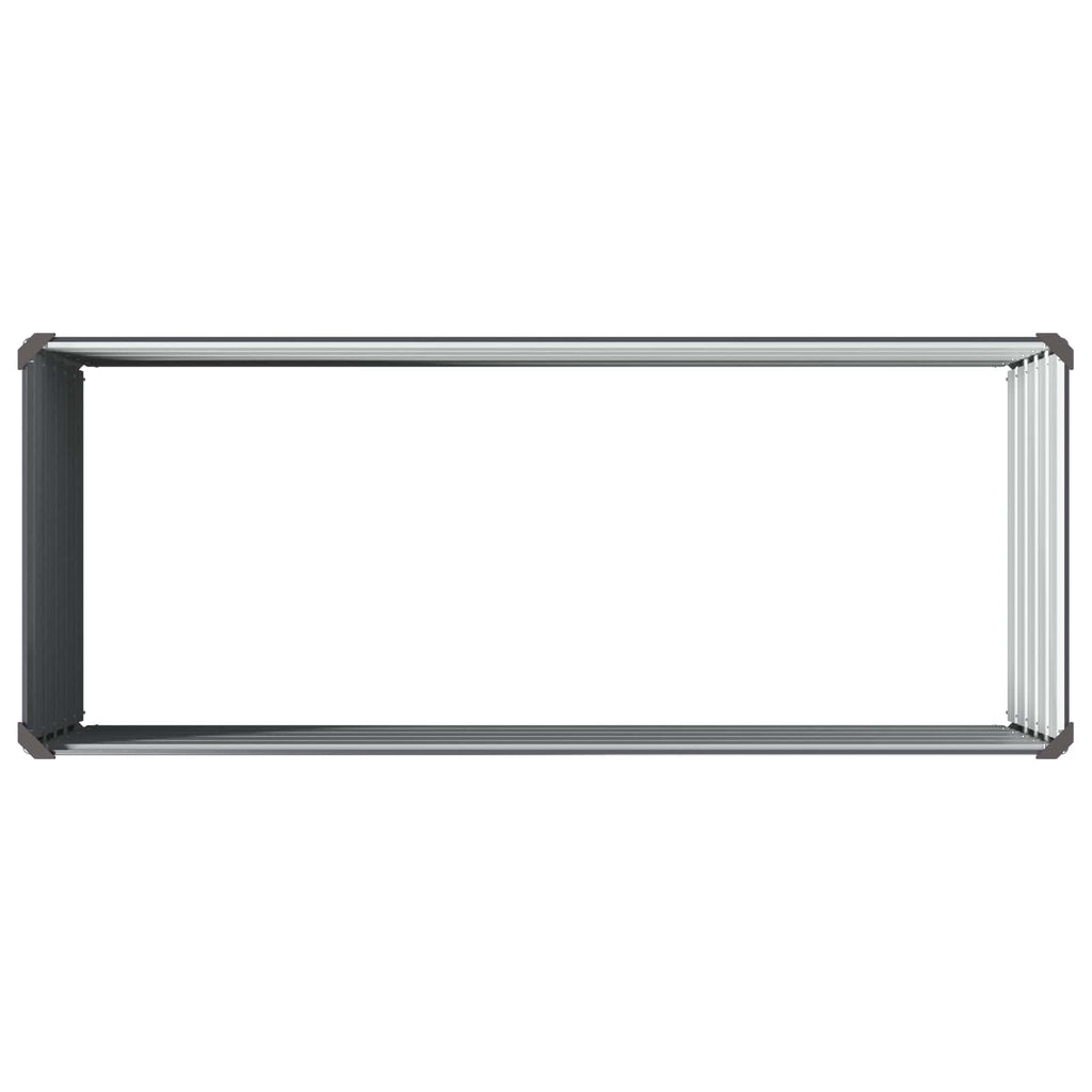 vidaXL Podniesione Łóżko Ogrodowe antracytowy 100 x 40 x 55 cm