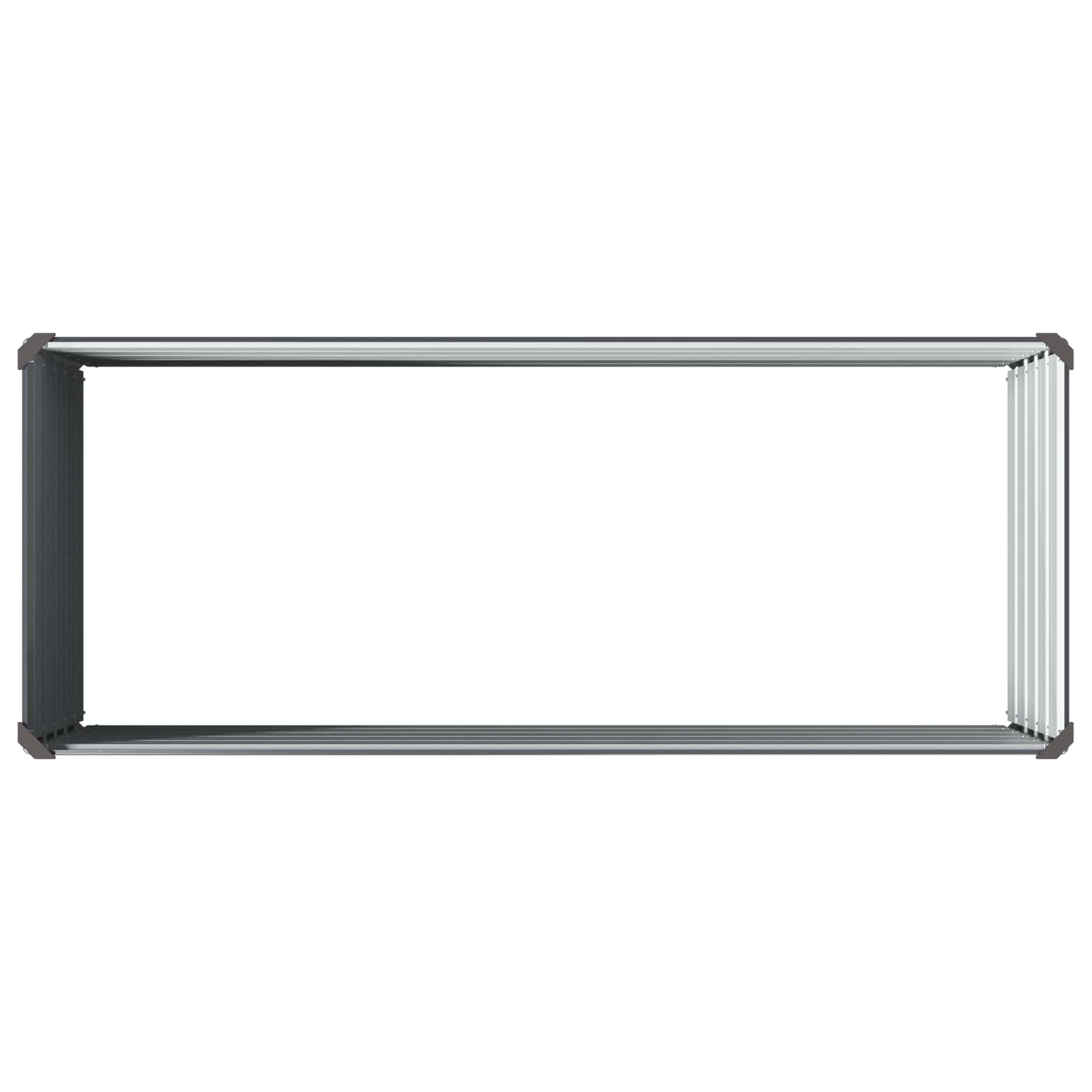 vidaXL Podniesione Łóżko Ogrodowe antracytowy 100 x 40 x 55 cm