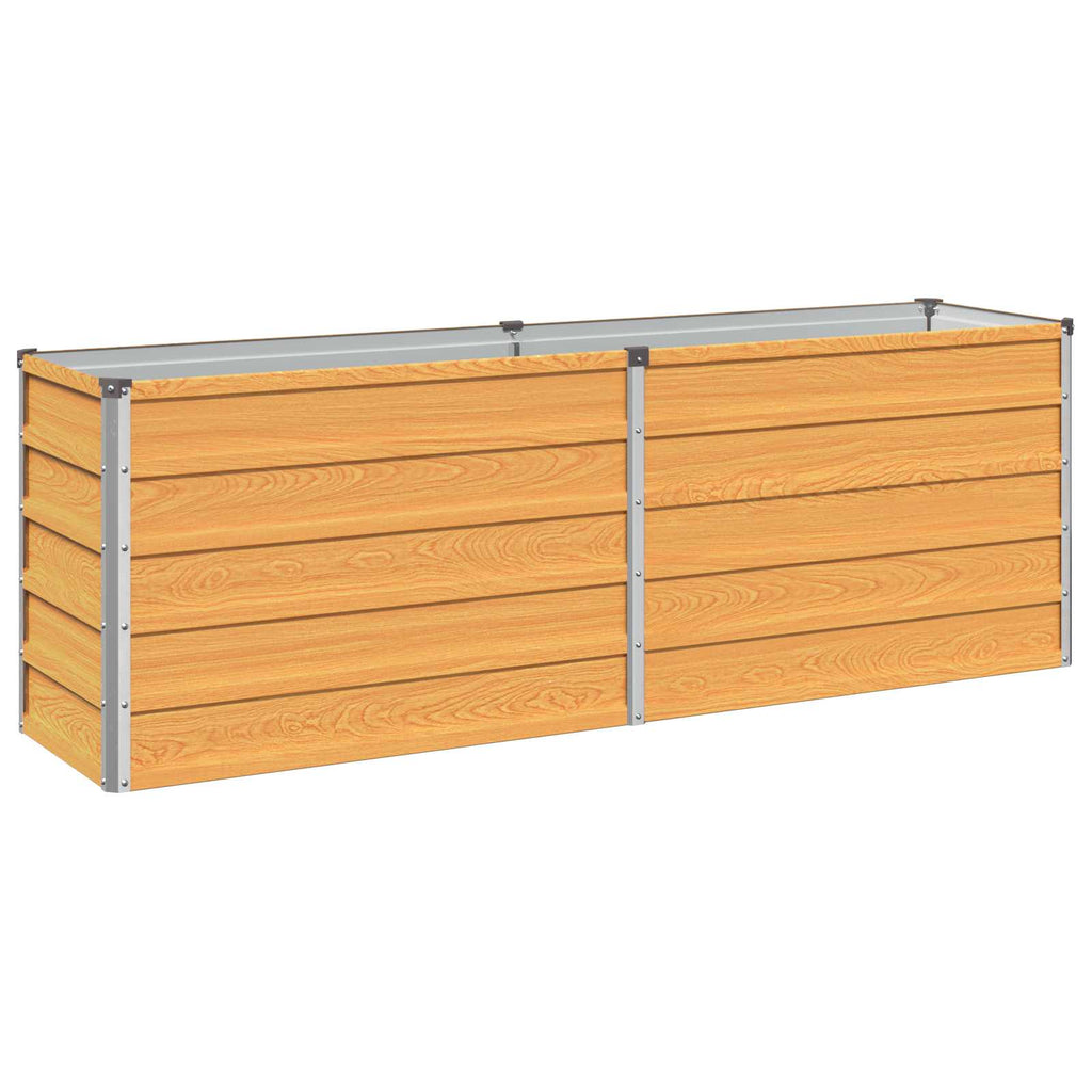 vidaXL Podniesione Łóżko Ogrodowe naturalny 160 x 40 x 55 cm