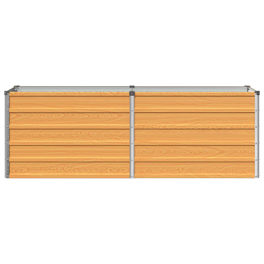 vidaXL Podniesione Łóżko Ogrodowe naturalny 160 x 40 x 55 cm