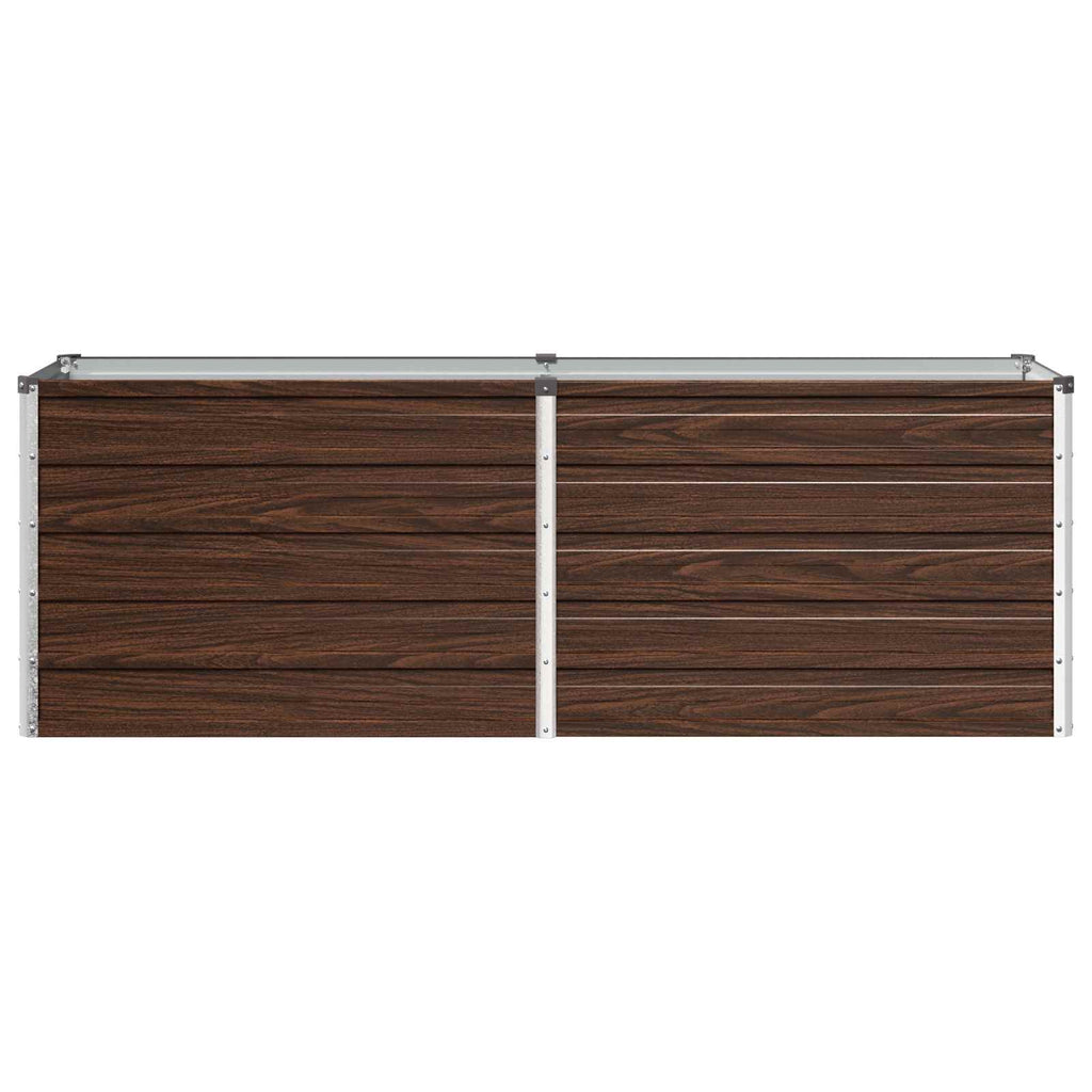 vidaXL Podniesione Łóżko Ogrodowe Czarny 160 x 40 x 55 cm
