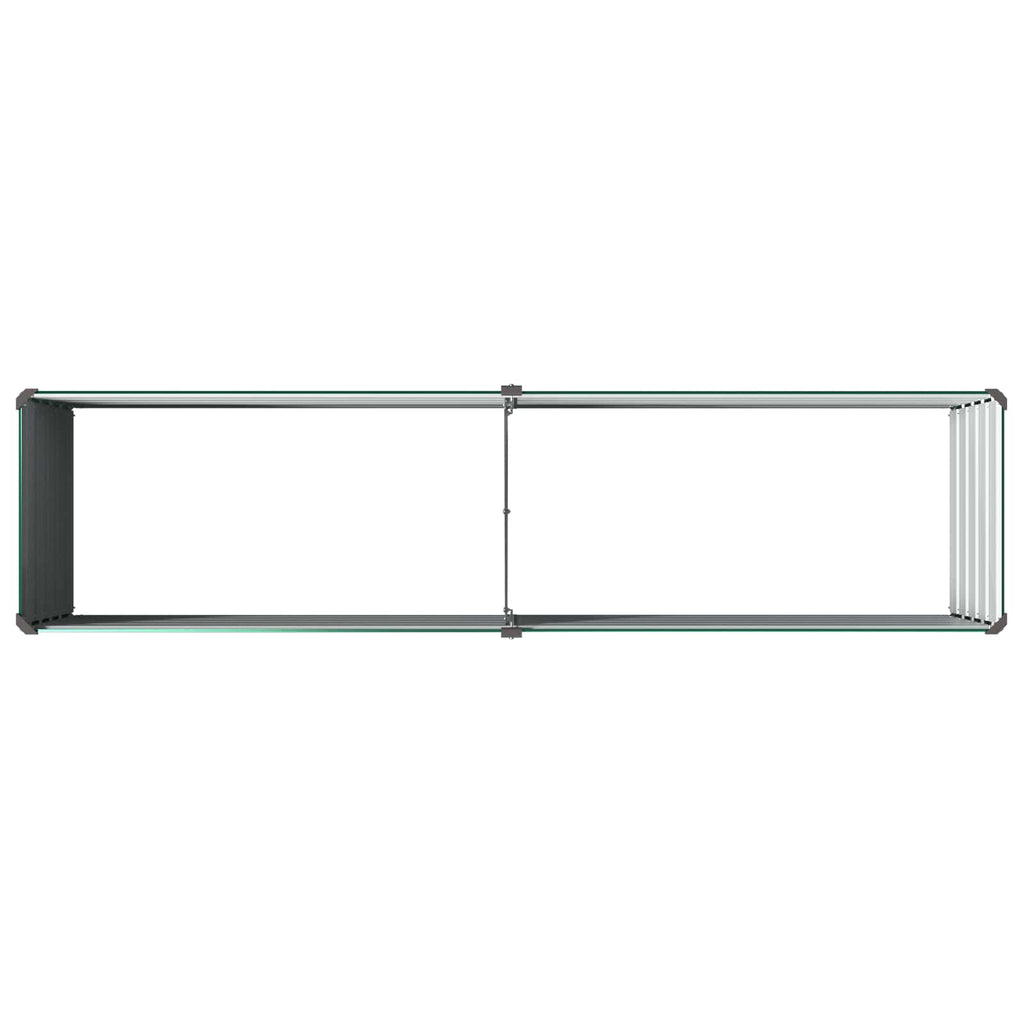 vidaXL Podniesione Łóżko Ogrodowe zielony 160 x 40 x 55 cm