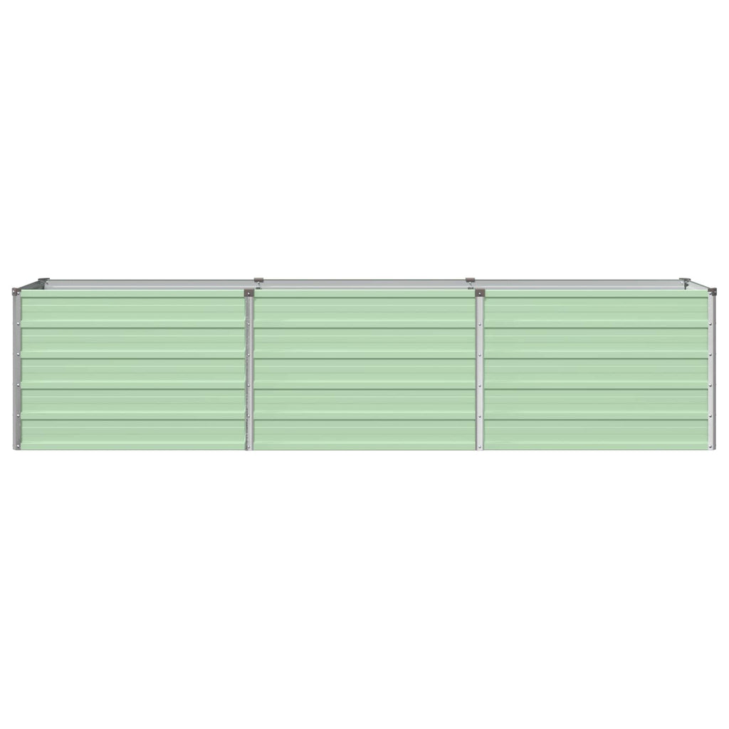 vidaXL Podniesione Łóżko Ogrodowe Pastelowa Zieleń 240 x 40 x 55 cm