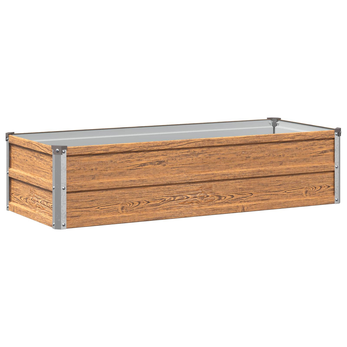 vidaXL Podniesione Łóżko Ogrodowe Brązowy Drewno 100 x 40 x 24 cm