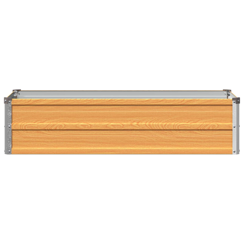 vidaXL Podniesione Łóżko Ogrodowe naturalny 100 x 40 x 24 cm
