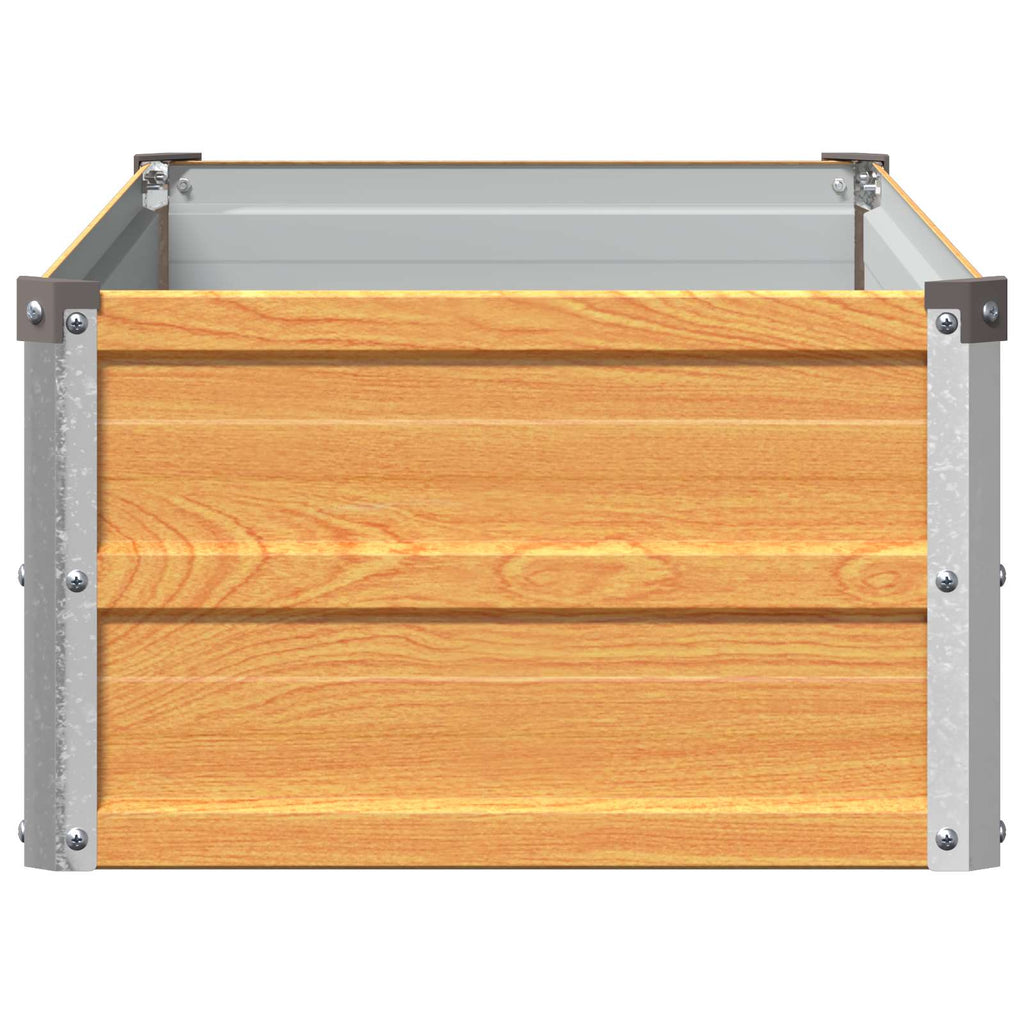 vidaXL Podniesione Łóżko Ogrodowe naturalny 100 x 40 x 24 cm