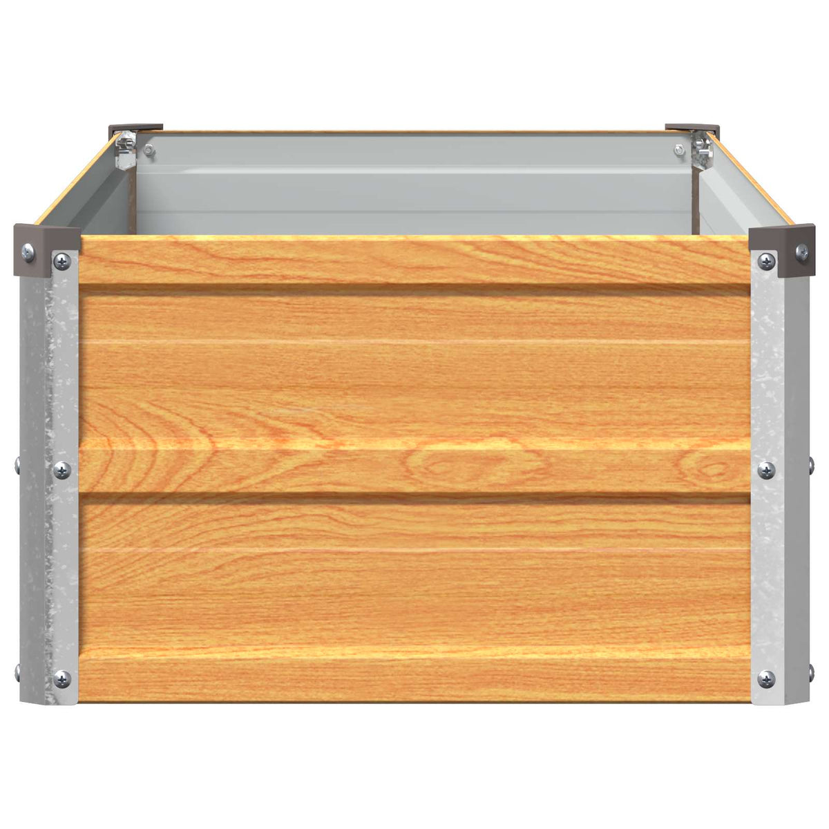 vidaXL Podniesione Łóżko Ogrodowe naturalny 100 x 40 x 24 cm