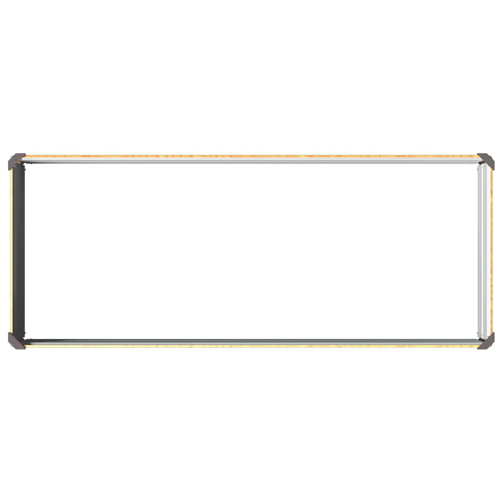 vidaXL Podniesione Łóżko Ogrodowe naturalny 100 x 40 x 24 cm