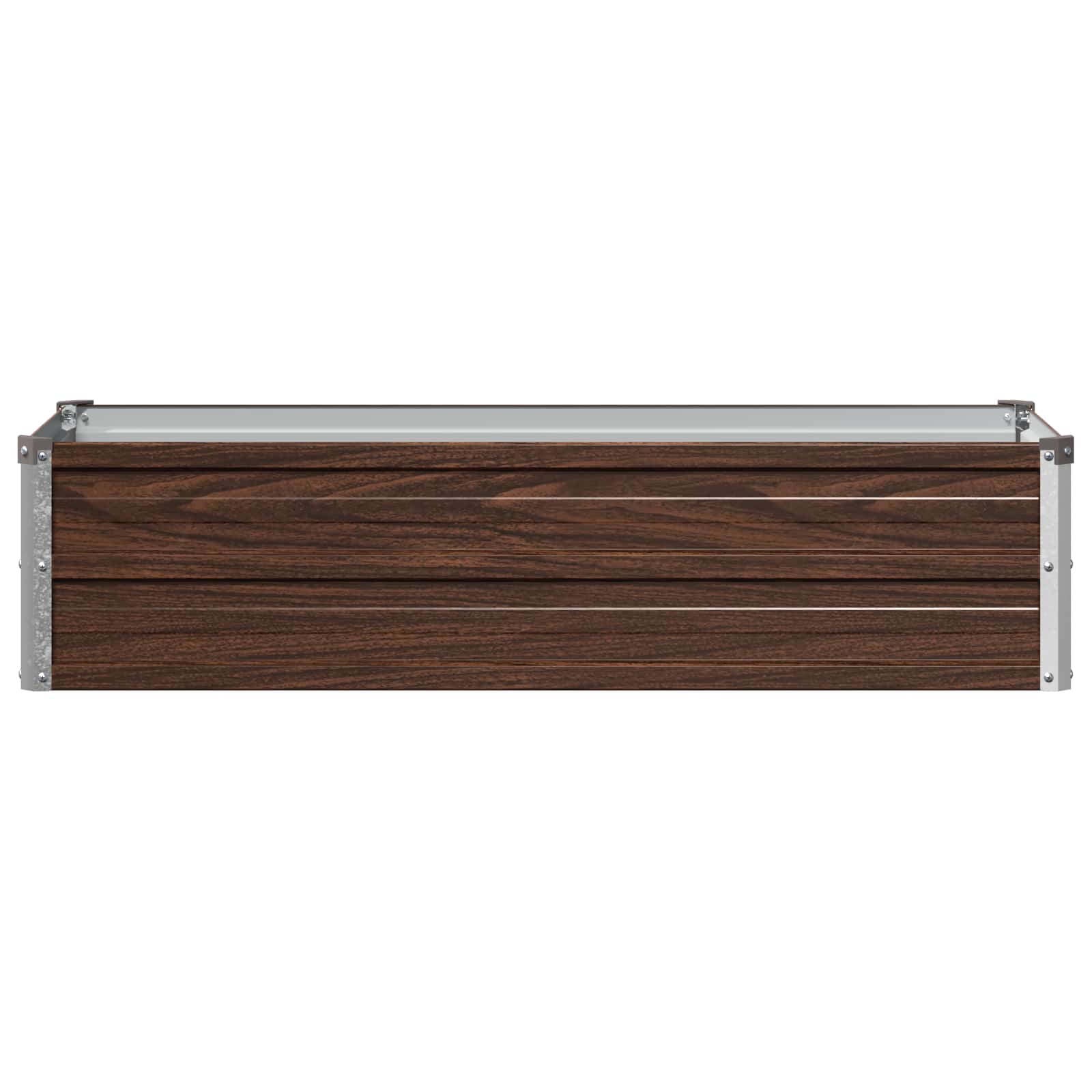 vidaXL Podniesione Łóżko Ogrodowe Czarny 100 x 40 x 24 cm
