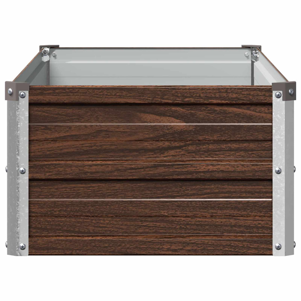 vidaXL Podniesione Łóżko Ogrodowe Czarny 100 x 40 x 24 cm
