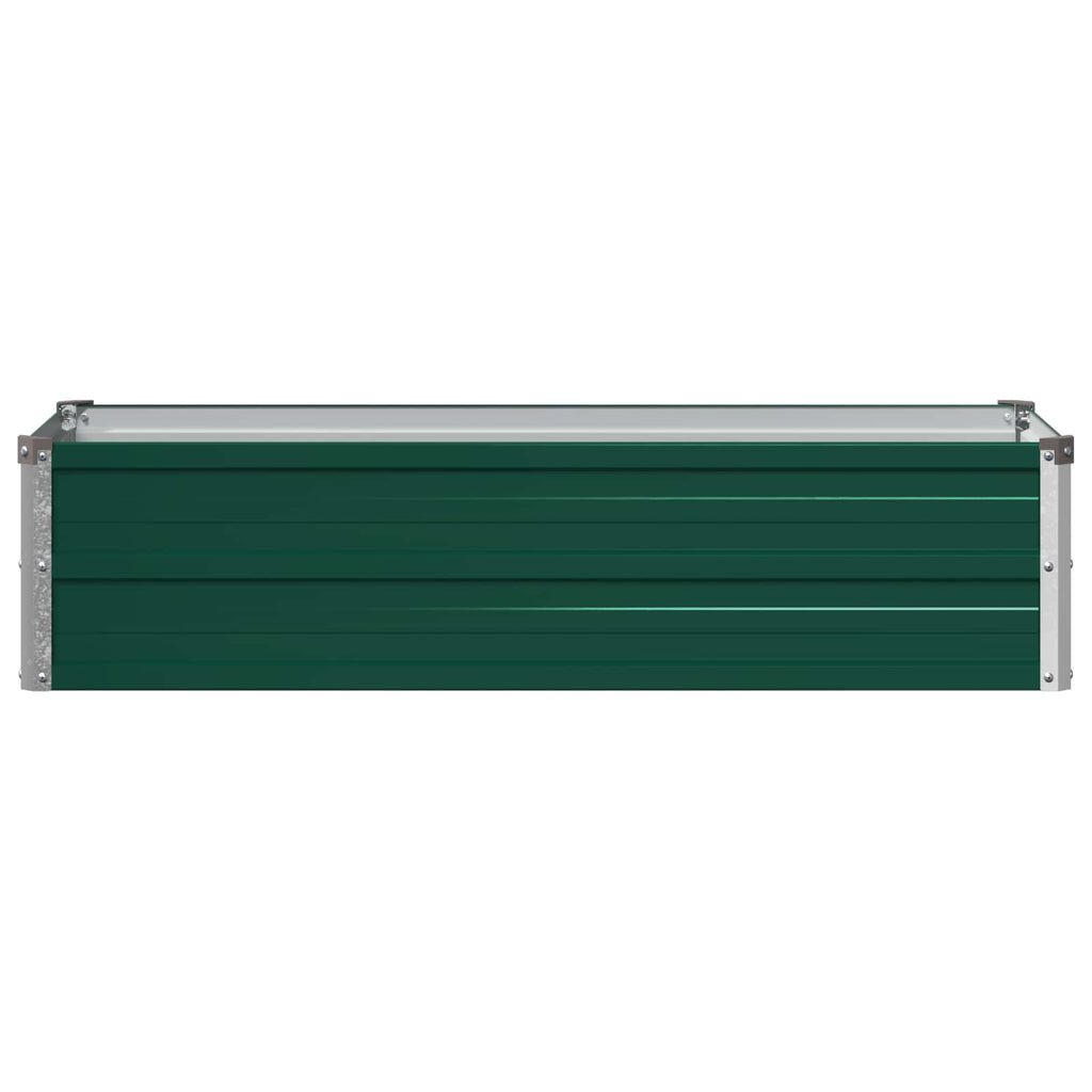 vidaXL Podniesione Łóżko Ogrodowe zielony 100 x 40 x 24 cm