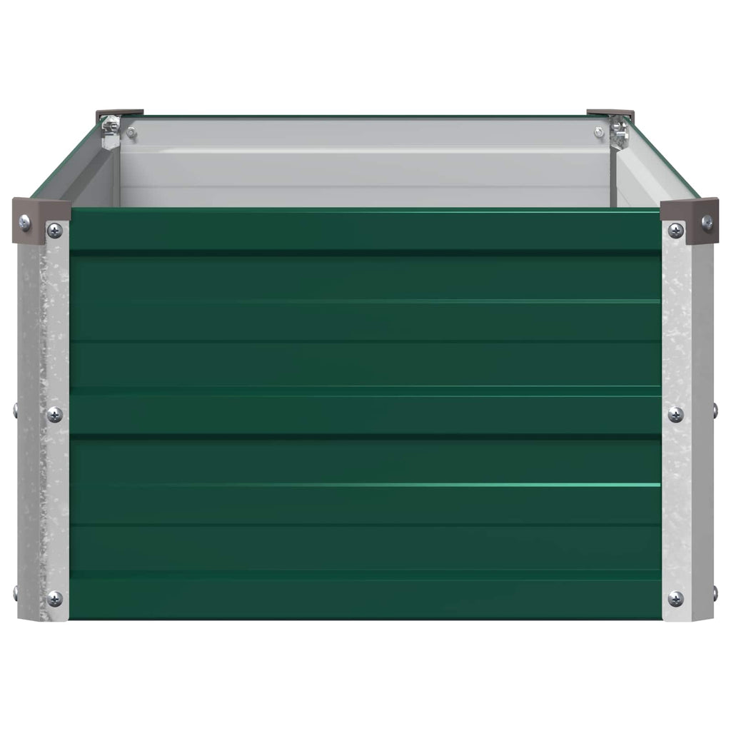 vidaXL Podniesione Łóżko Ogrodowe zielony 100 x 40 x 24 cm