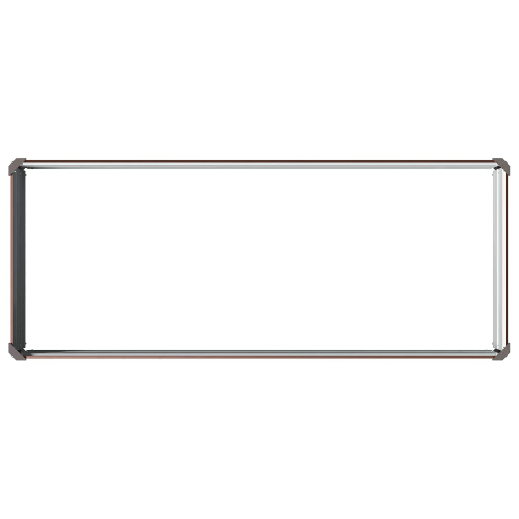 vidaXL Podniesione Łóżko Ogrodowe brązowy 100 x 40 x 24 cm