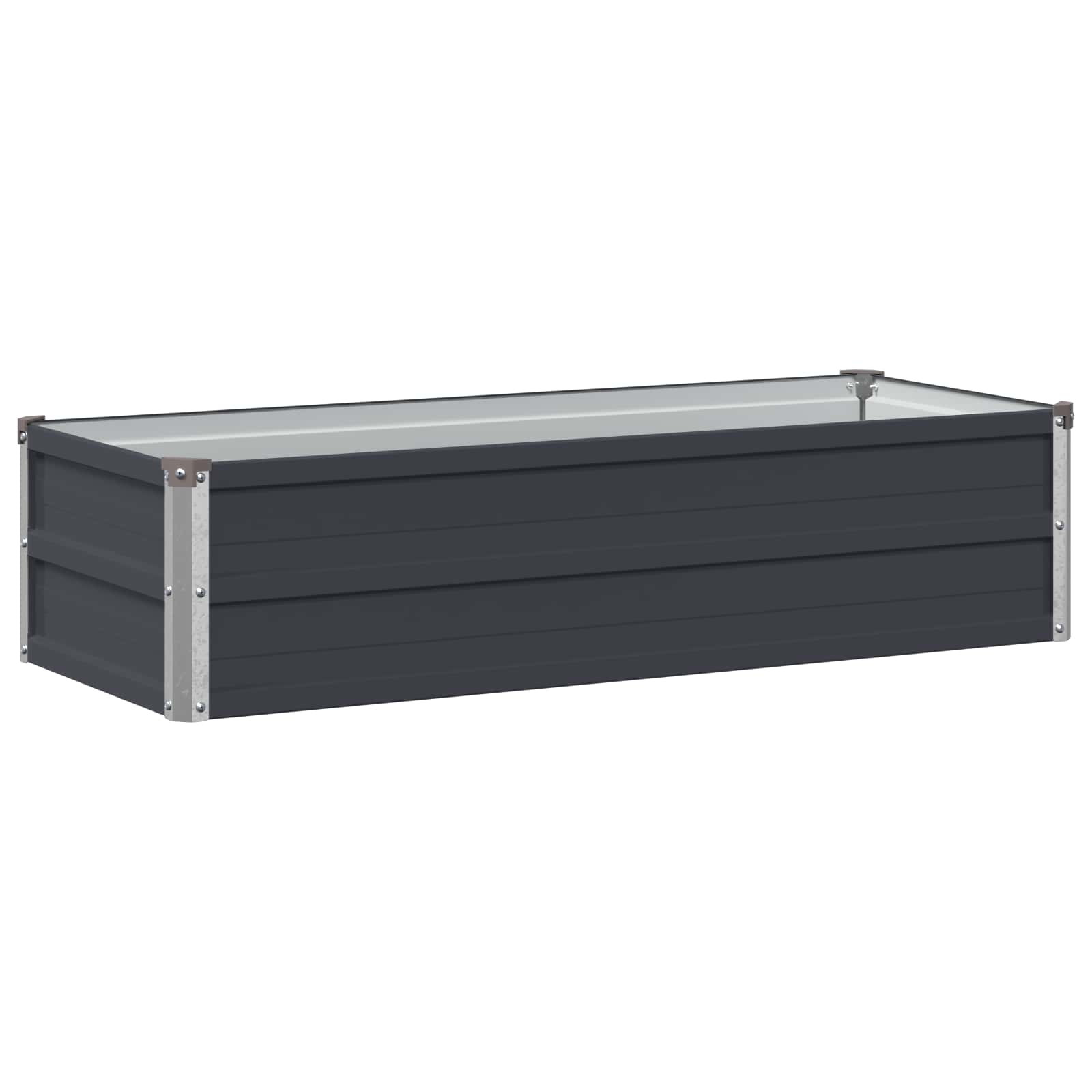 vidaXL Podniesione Łóżko Ogrodowe antracytowy 100 x 40 x 24 cm