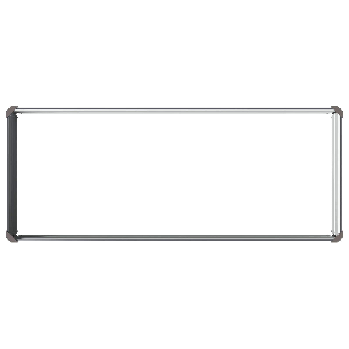 vidaXL Podniesione Łóżko Ogrodowe antracytowy 100 x 40 x 24 cm