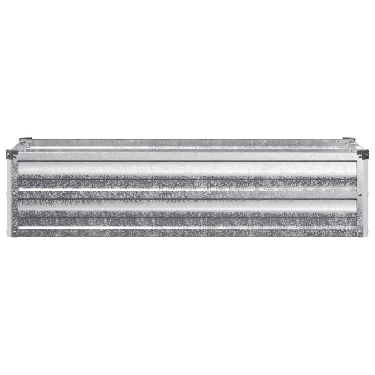 vidaXL Podniesione Łóżko Ogrodowe srebrny 100 x 40 x 24 cm Ocynkowany
