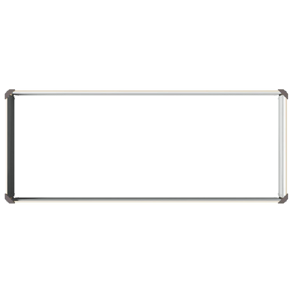 vidaXL Podniesione Łóżko Ogrodowe Kość słoniowa 100 x 40 x 24 cm