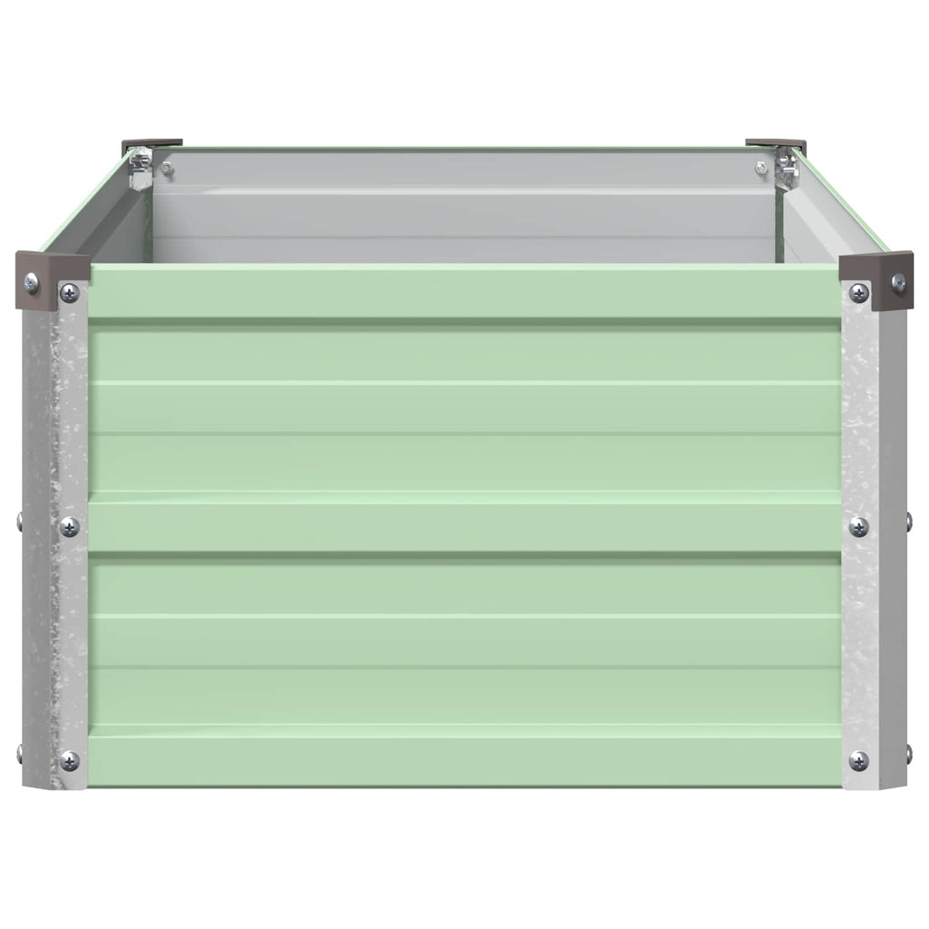vidaXL Podniesione Łóżko Ogrodowe Pastelowa Zieleń 100 x 40 x 24 cm