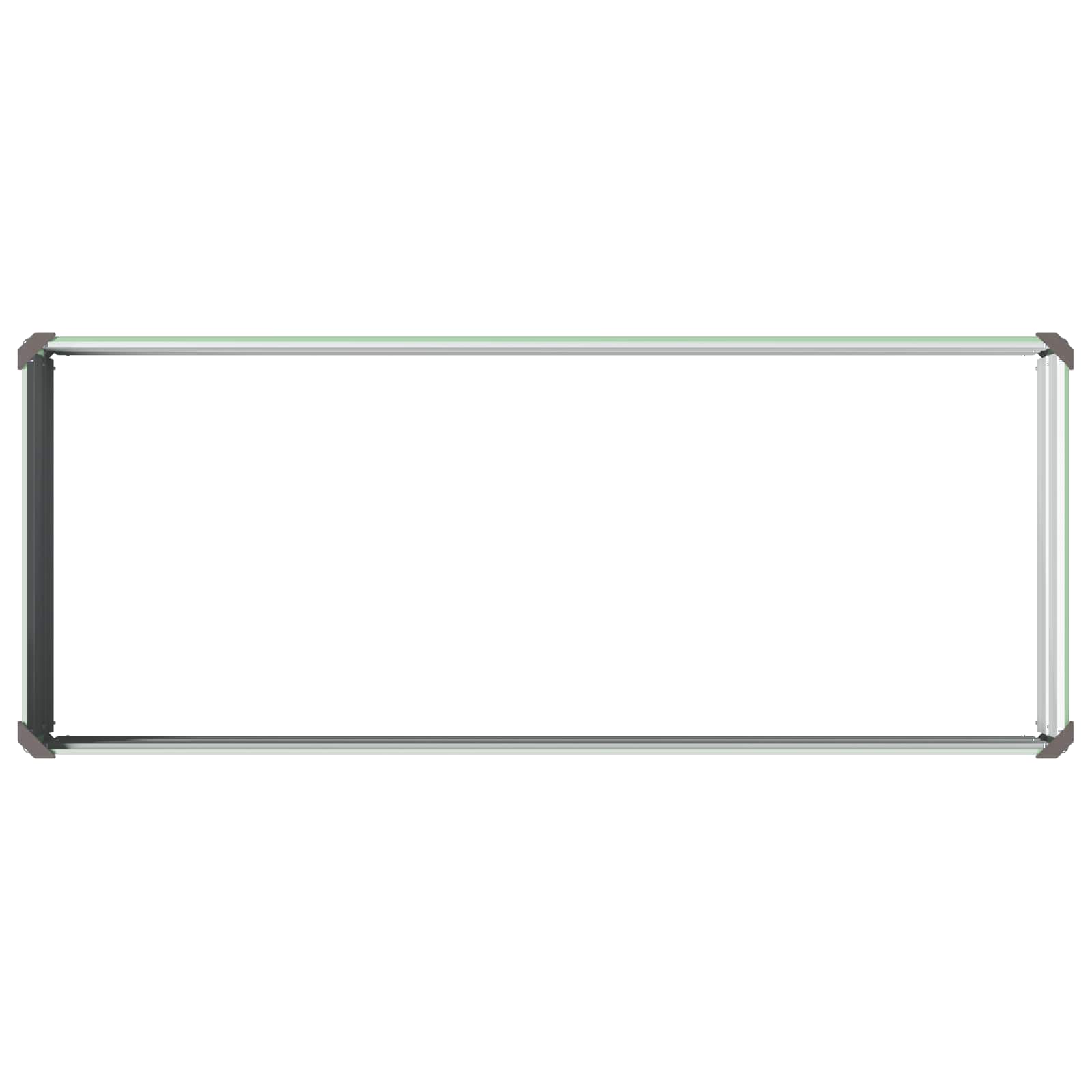 vidaXL Podniesione Łóżko Ogrodowe Pastelowa Zieleń 100 x 40 x 24 cm