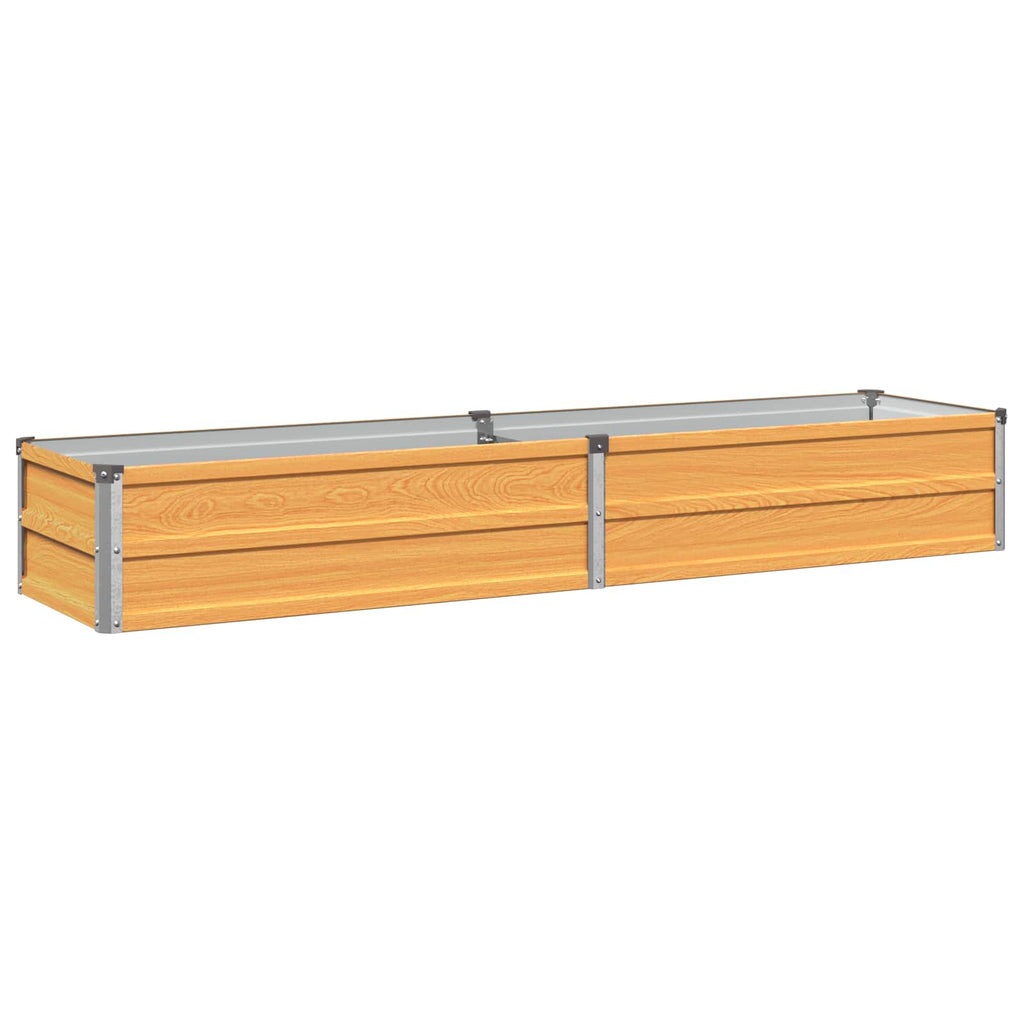 vidaXL Podniesione Łóżko Ogrodowe naturalny 160 x 40 x 24 cm