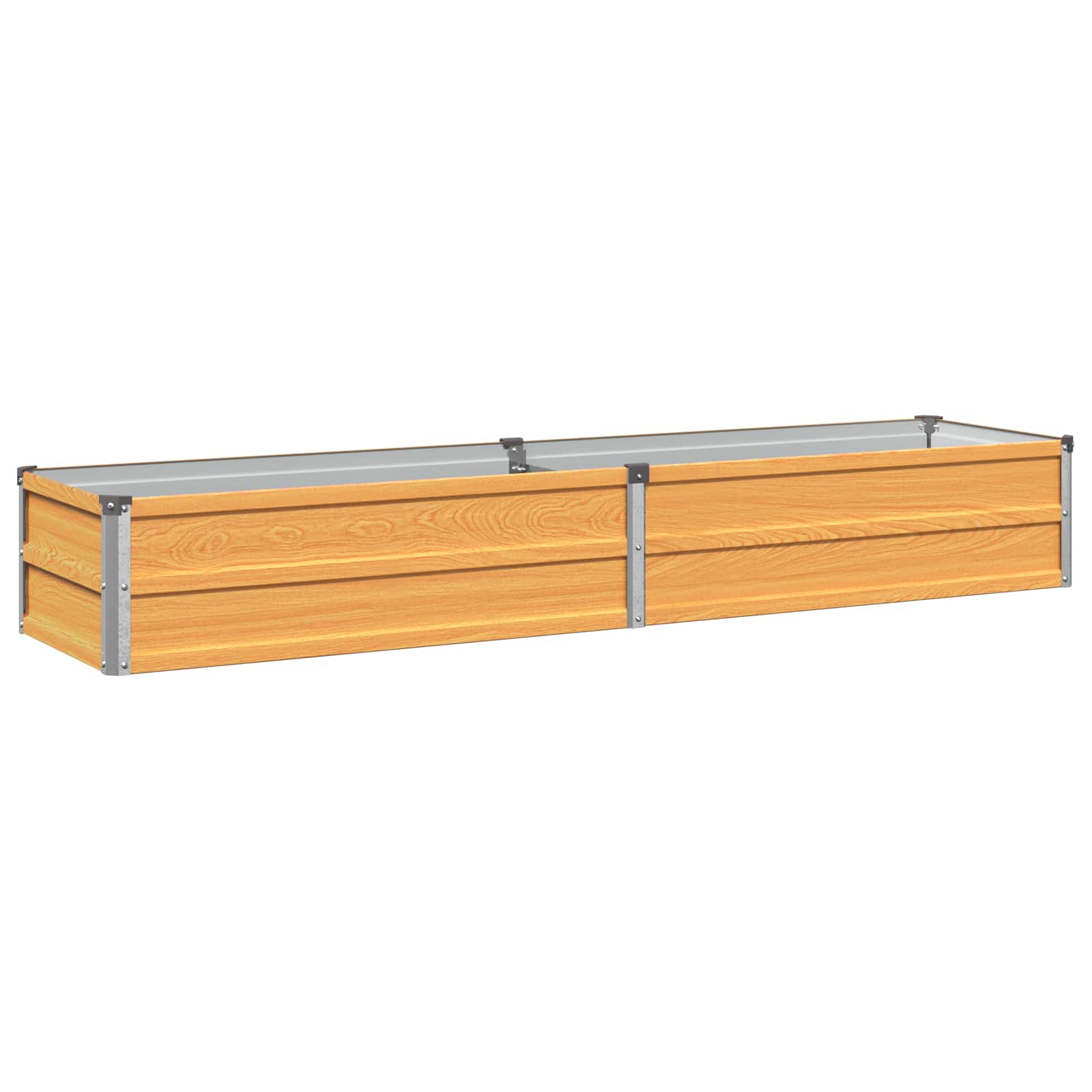 vidaXL Podniesione Łóżko Ogrodowe naturalny 160 x 40 x 24 cm