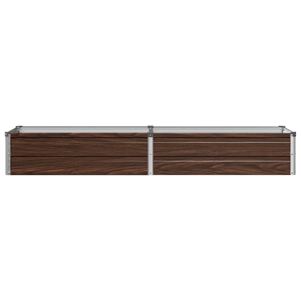 vidaXL Podniesione Łóżko Ogrodowe Czarny 160 x 40 x 24 cm