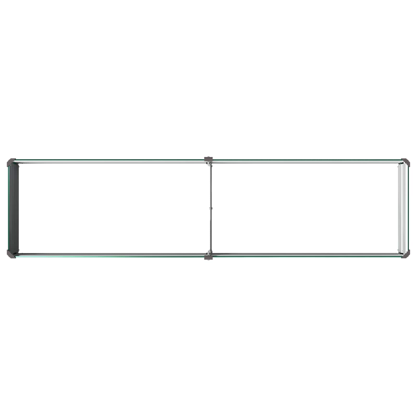 vidaXL Podniesione Łóżko Ogrodowe zielony 160 x 40 x 24 cm