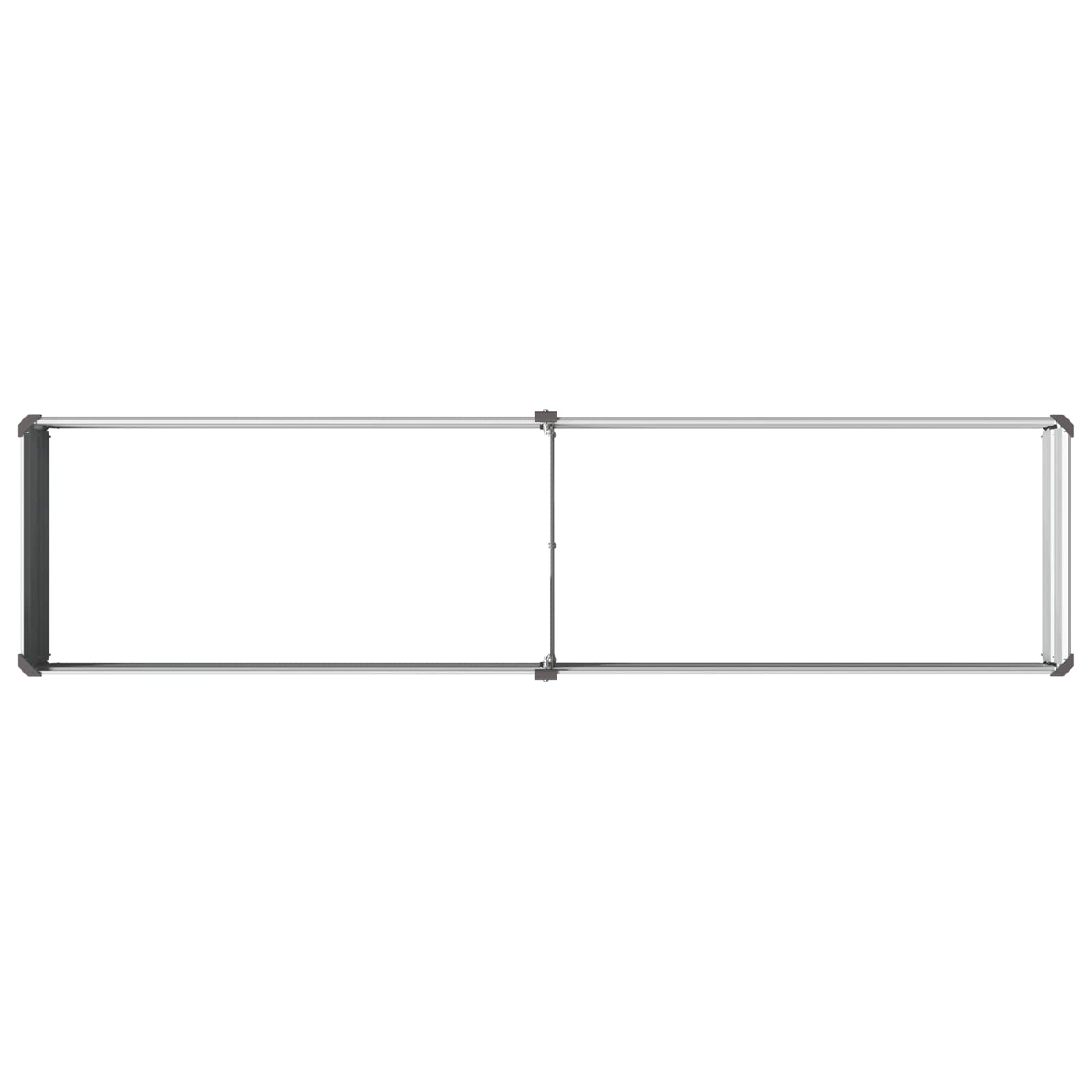 vidaXL Podniesione Łóżko Ogrodowe Szary 160 x 40 x 24 cm