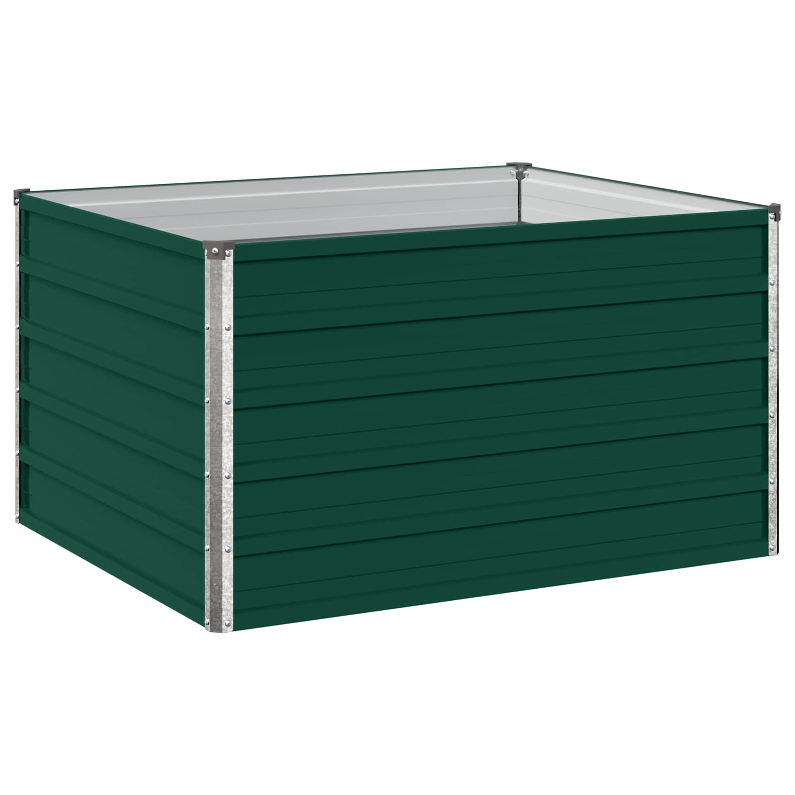 vidaXL Podniesione Łóżko Ogrodowe zielony 100 x 80 x 55 cm