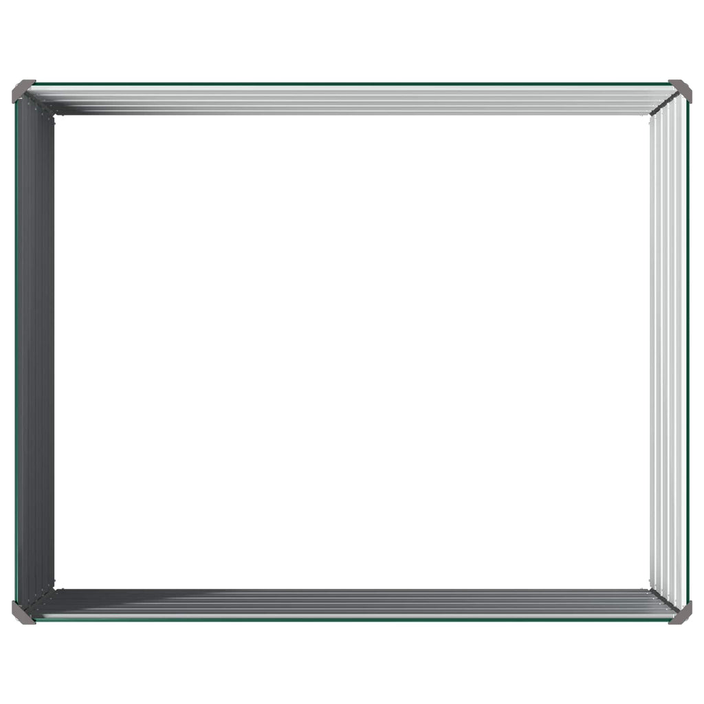 vidaXL Podniesione Łóżko Ogrodowe zielony 100 x 80 x 55 cm