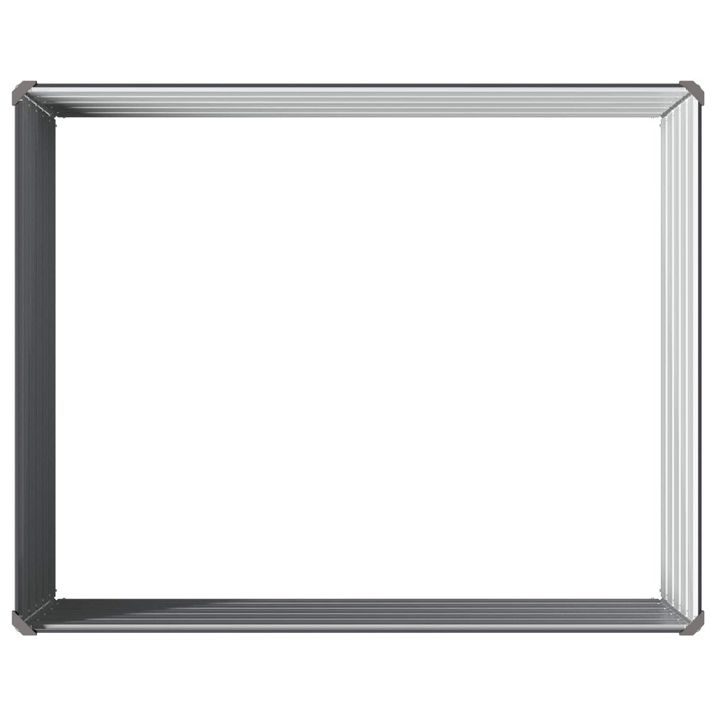 vidaXL Podniesione Łóżko Ogrodowe antracytowy 100 x 80 x 55 cm