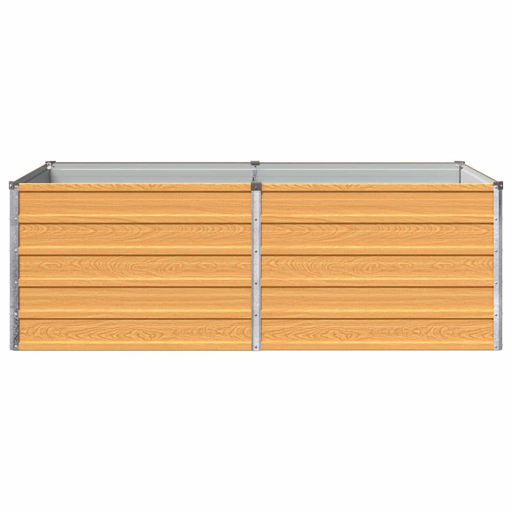 vidaXL Podniesione Łóżko Ogrodowe naturalny 160 x 80 x 55 cm