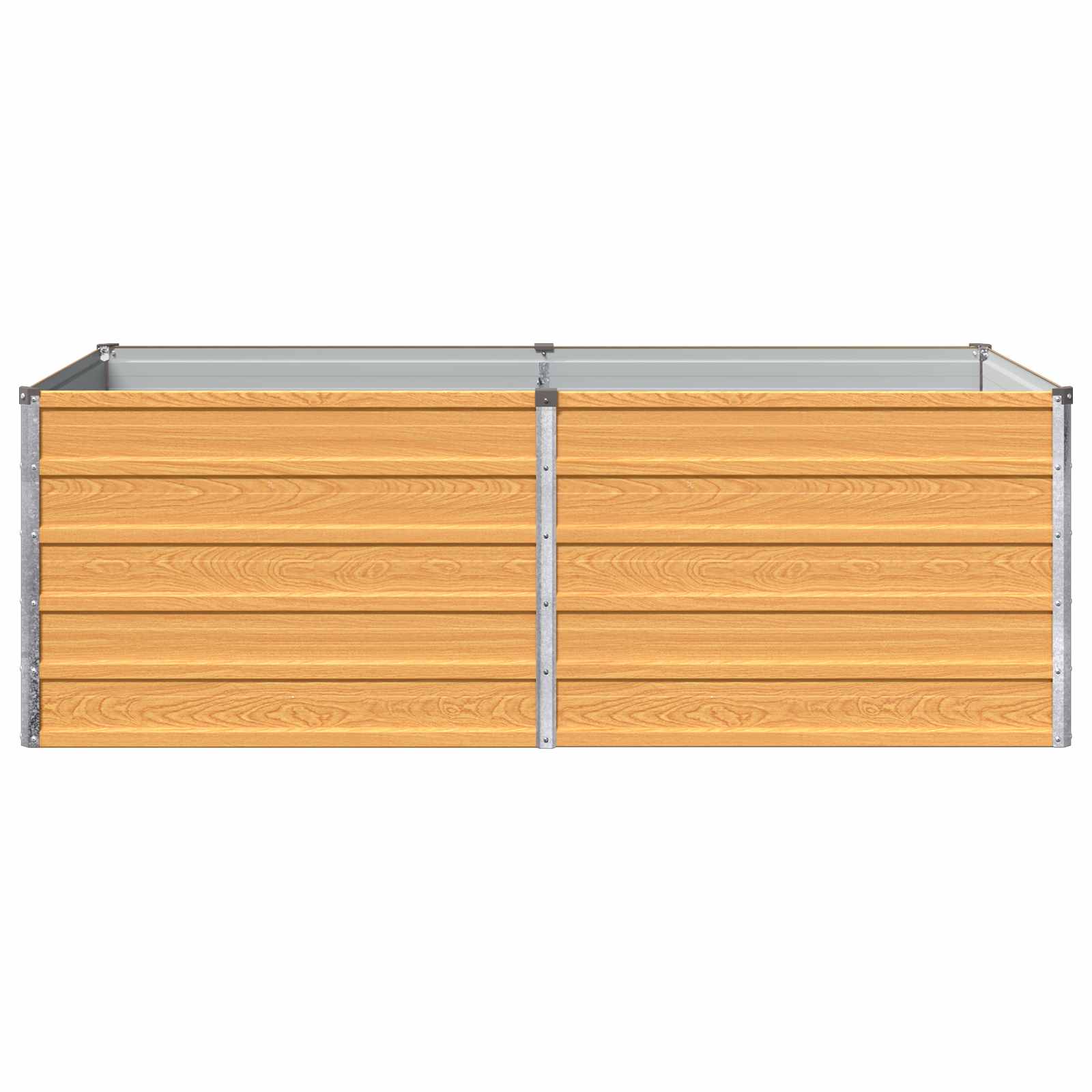 vidaXL Podniesione Łóżko Ogrodowe naturalny 160 x 80 x 55 cm