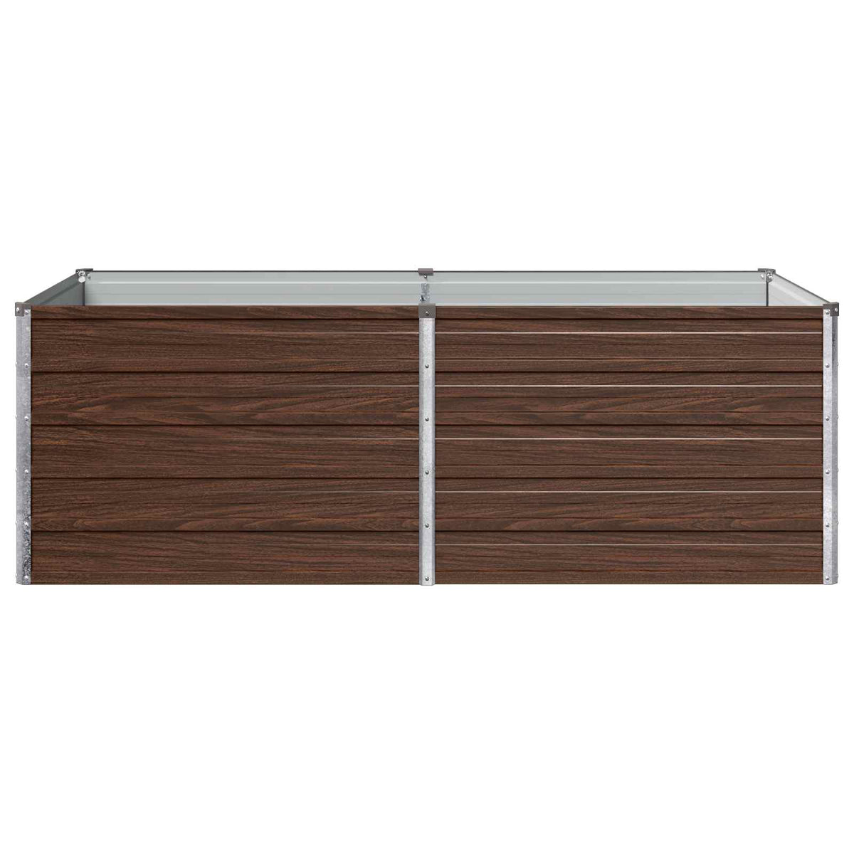 vidaXL Podniesione Łóżko Ogrodowe Czarny 160 x 80 x 55 cm