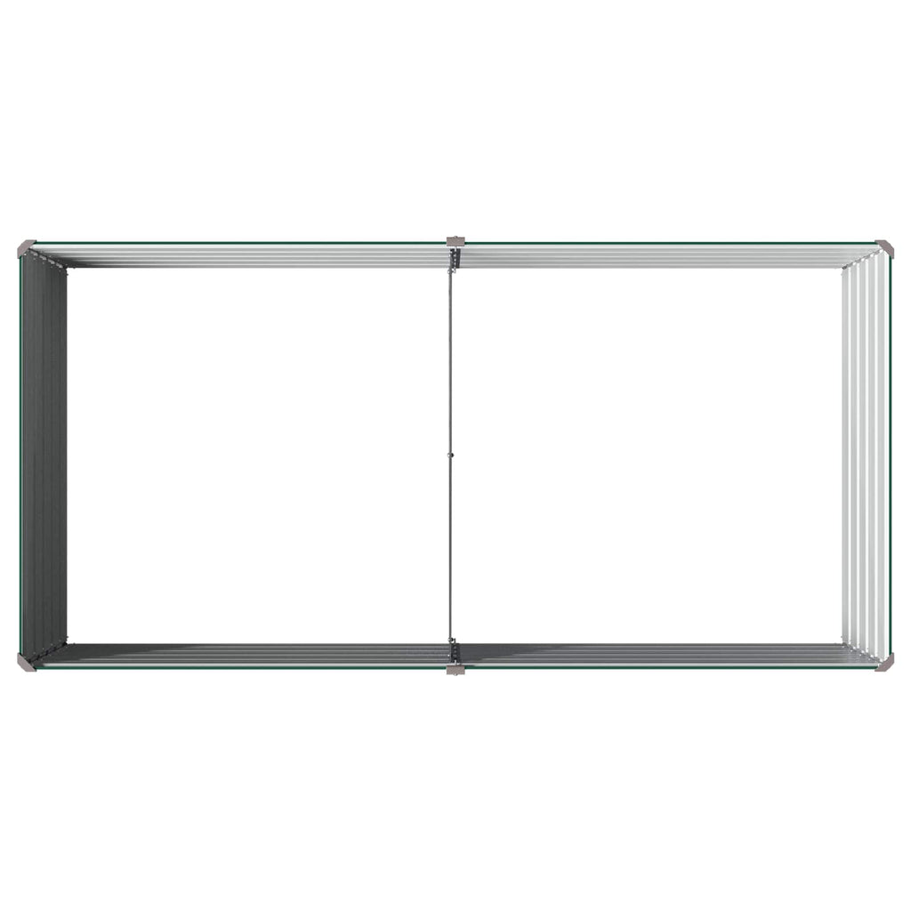 vidaXL Podniesione Łóżko Ogrodowe zielony 160 x 80 x 55 cm