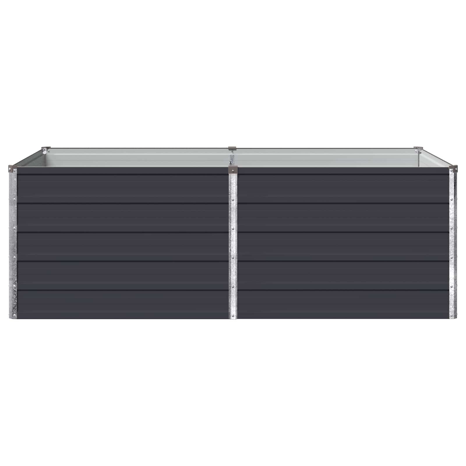 vidaXL Podniesione Łóżko Ogrodowe antracytowy 160 x 80 x 55 cm
