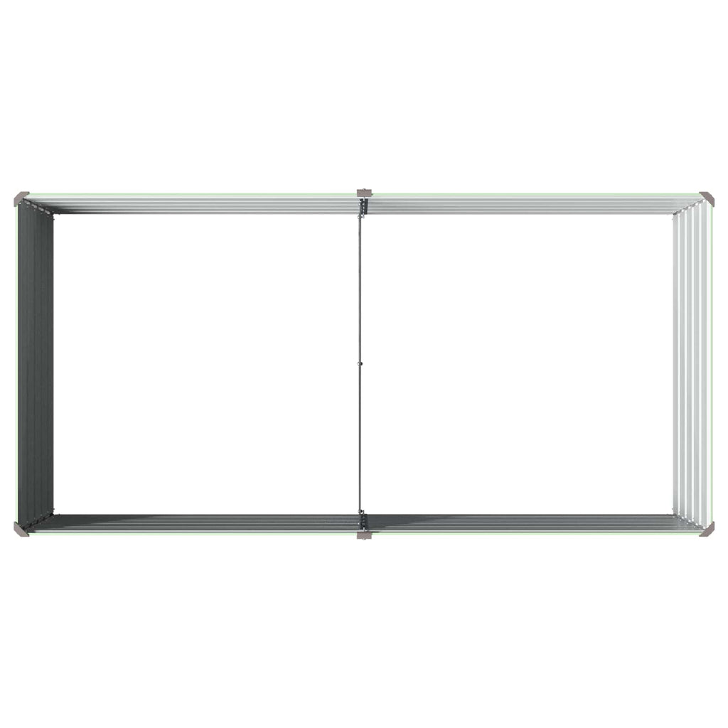 vidaXL Podniesione Łóżko Ogrodowe Pastelowa Zieleń 160 x 80 x 55 cm