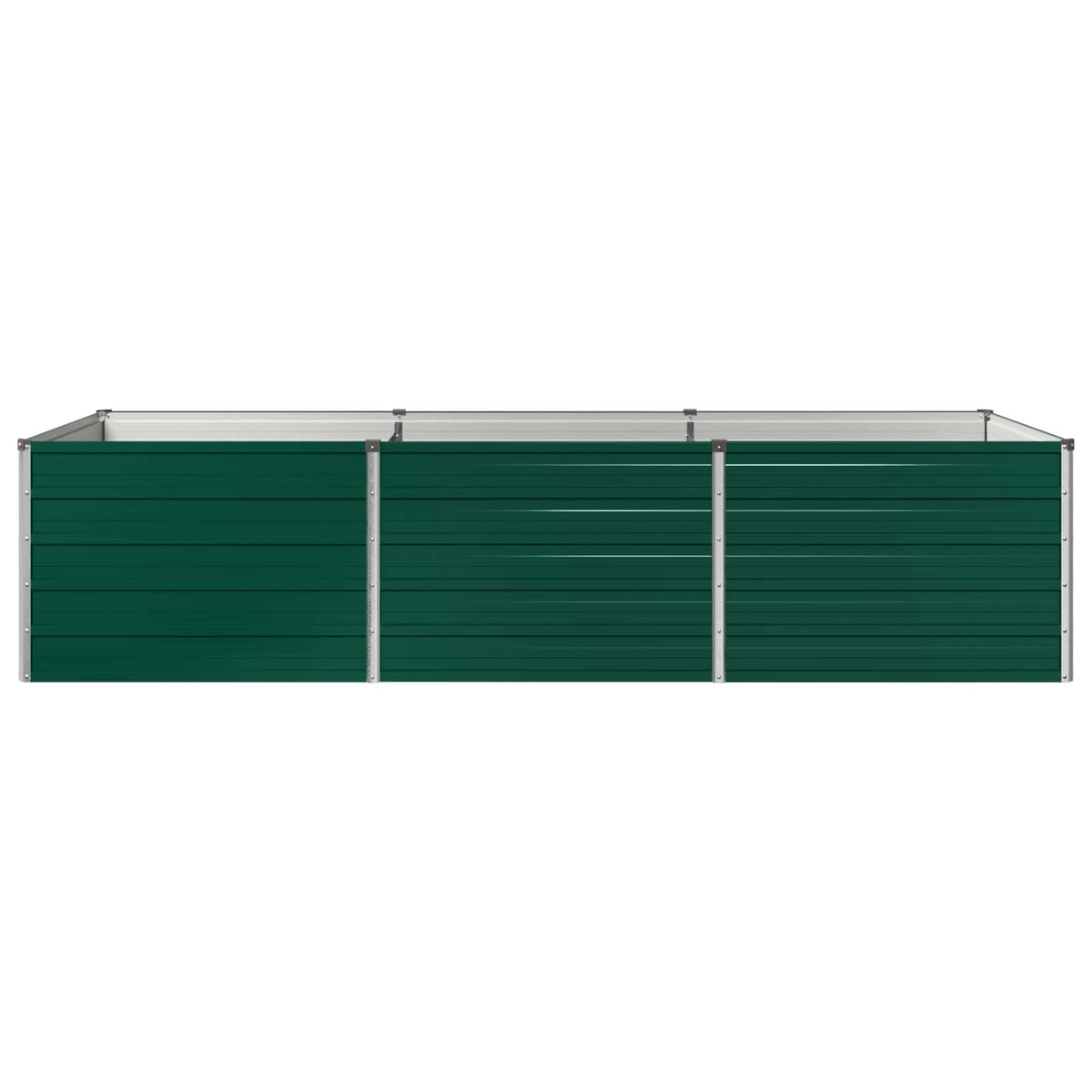 vidaXL Podniesione Łóżko Ogrodowe zielony 240 x 80 x 55 cm