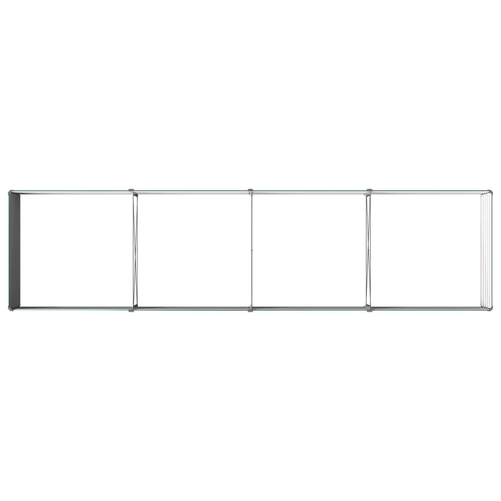 vidaXL Podniesione Łóżko Ogrodowe zielony 320 x 80 x 55 cm