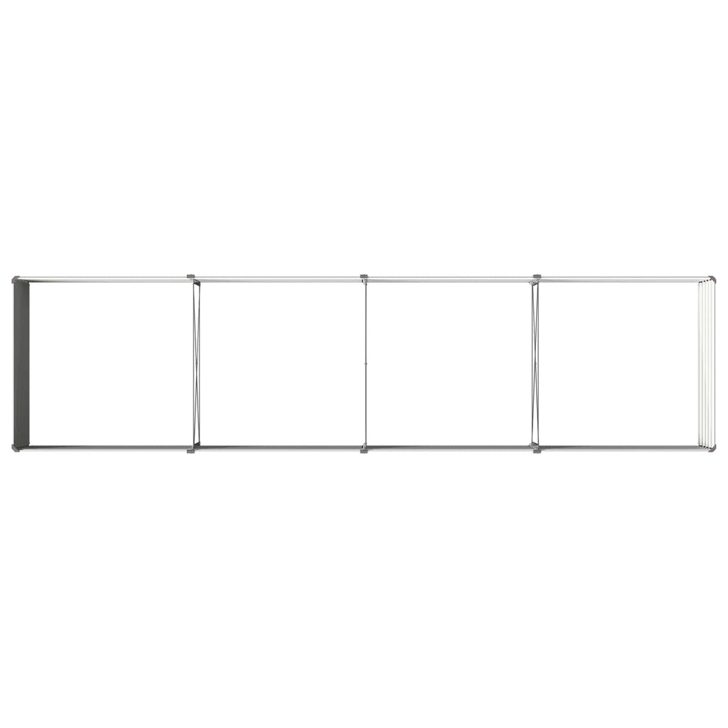 vidaXL Podniesione Łóżko Ogrodowe Szary 320 x 80 x 55 cm