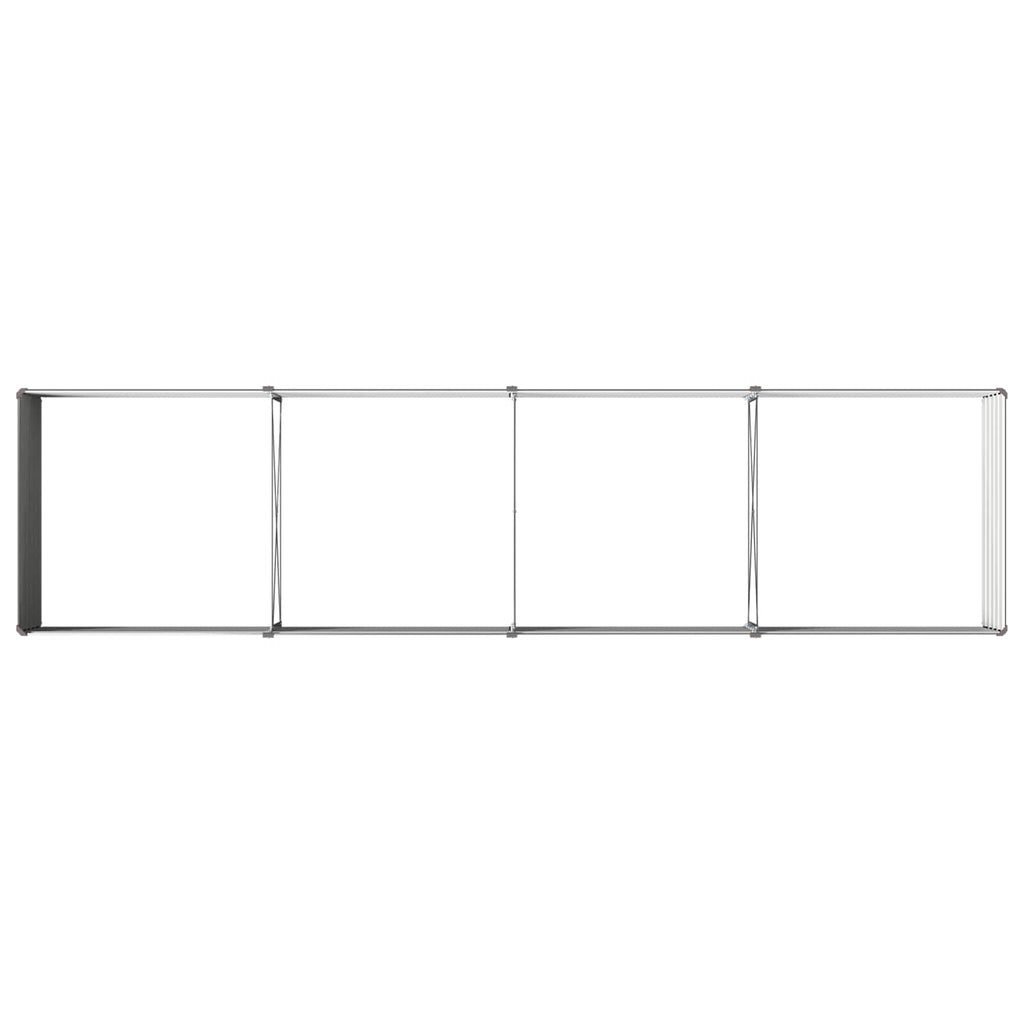 vidaXL Podniesione Łóżko Ogrodowe antracytowy 320 x 80 x 55 cm