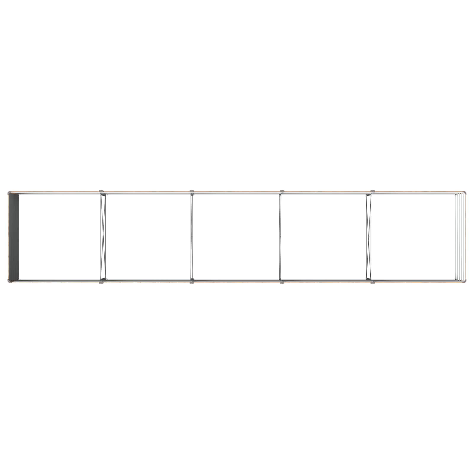 vidaXL Podniesione Łóżko Ogrodowe Brązowy Drewno 400 x 80 x 55 cm