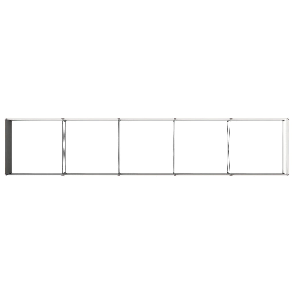 vidaXL Podniesione Łóżko Ogrodowe Czarny 400 x 80 x 55 cm