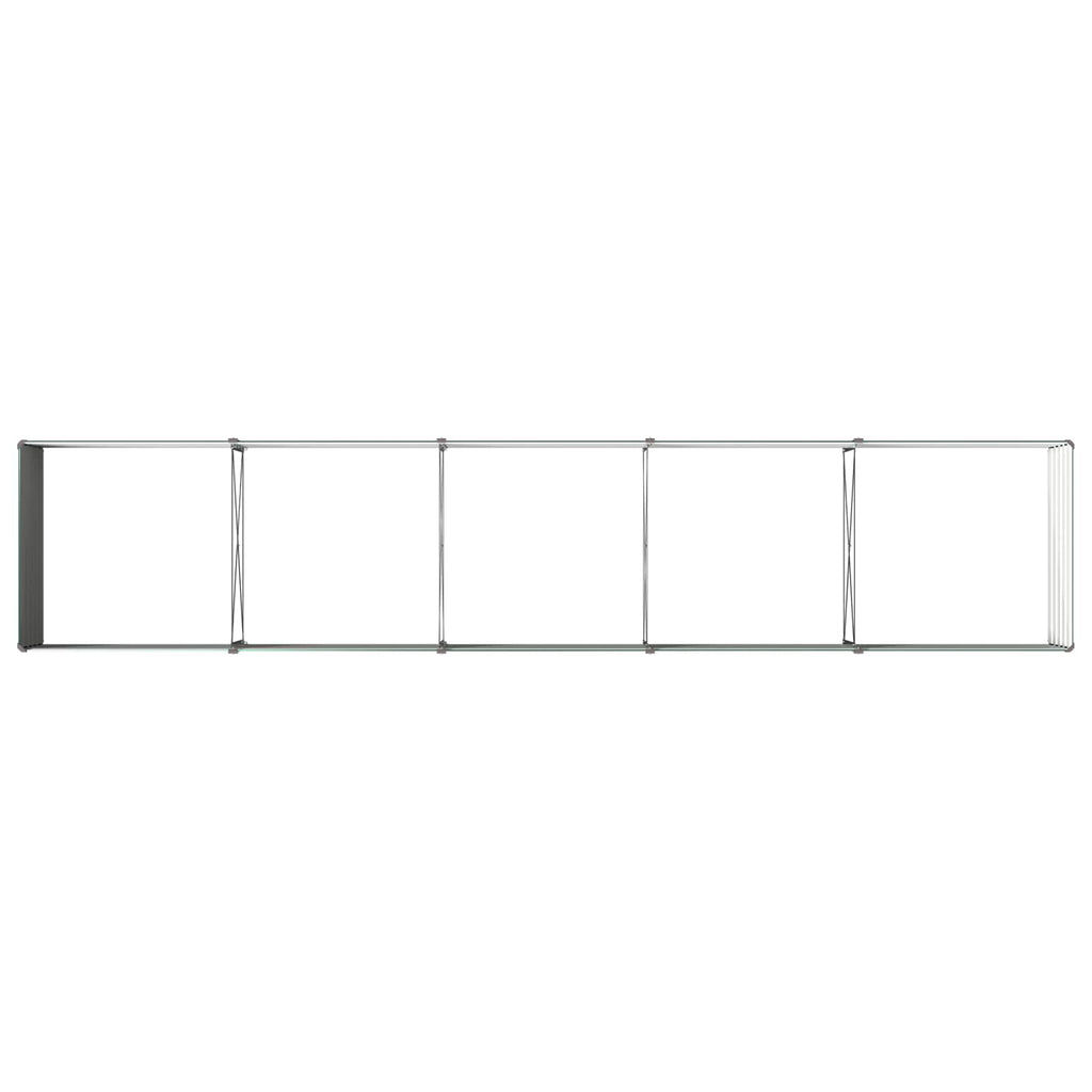 vidaXL Podniesione Łóżko Ogrodowe zielony 400 x 80 x 55 cm