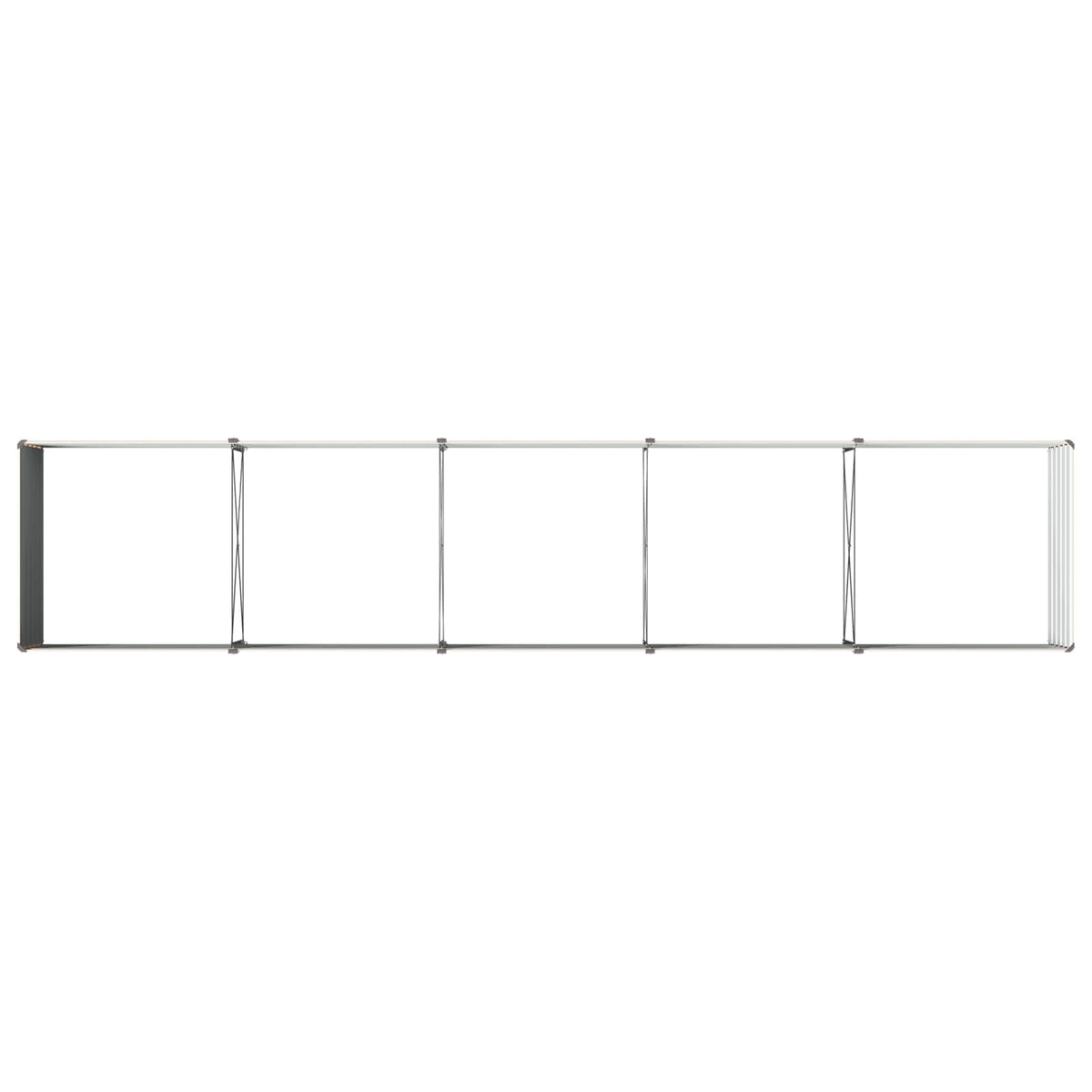 vidaXL Podniesione Łóżko Ogrodowe Kość słoniowa 400 x 80 x 55 cm
