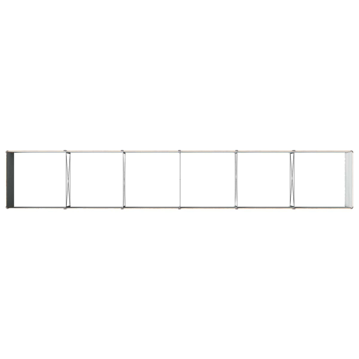 vidaXL Podniesione Łóżko Ogrodowe Brązowy Drewno 480 x 80 x 55 cm
