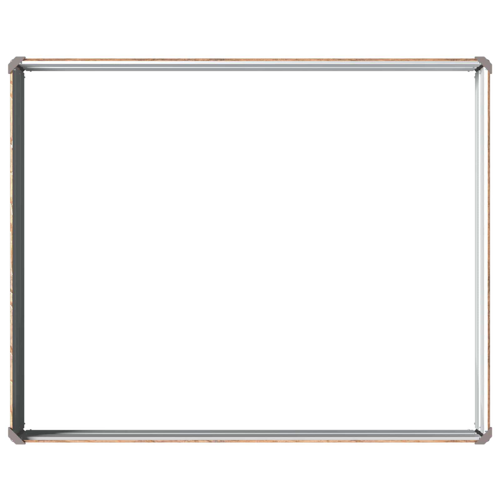 vidaXL Podniesione Łóżko Ogrodowe Brązowy Drewno 100 x 80 x 24 cm